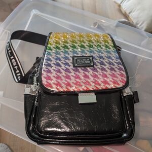 Black Backpack with Stylish Design and Practicality